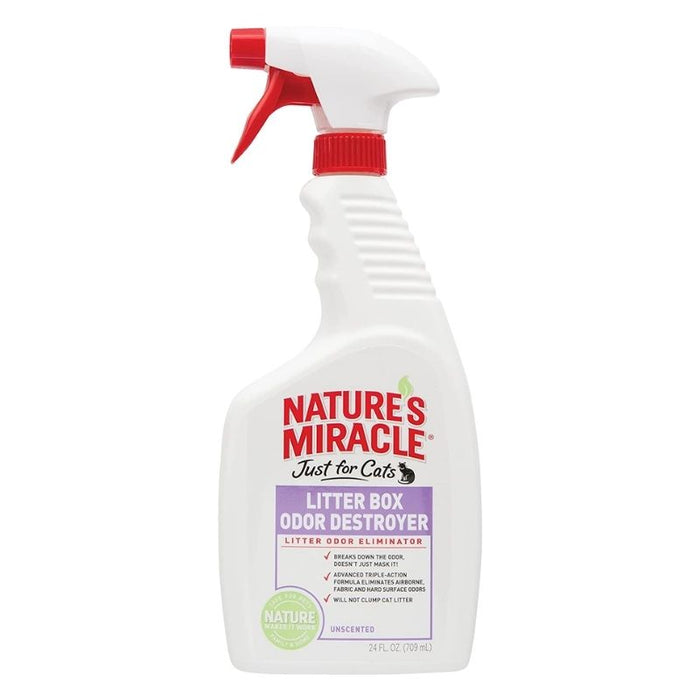 Nature’s Miracle - Cats Litter Box Odor Remover - Scented (24 oz / 709ml)