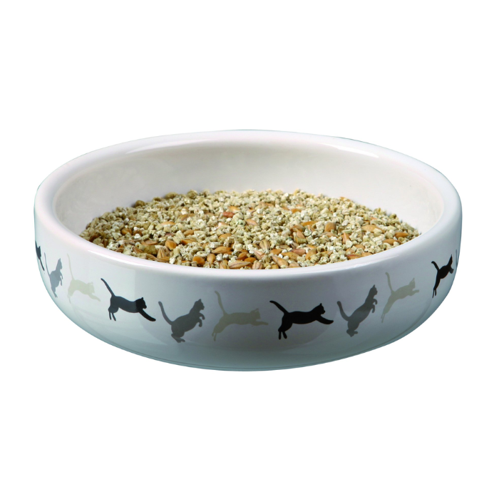 Trixie Ceramic Bowl with Cat Grass Seeds (50g)