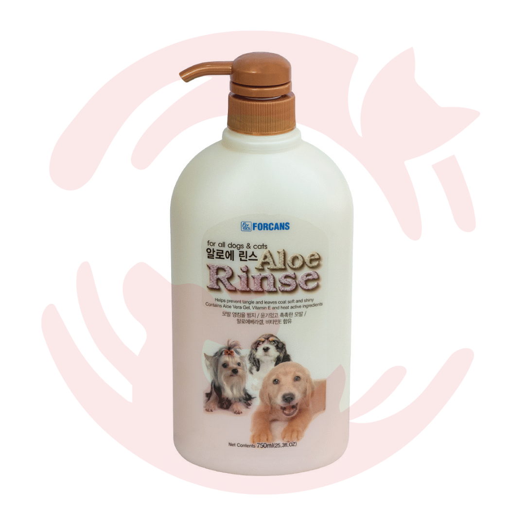 Forcans (Forbis) Conditioner For Dogs - Aloe Rinse Conditioner (750ml)
