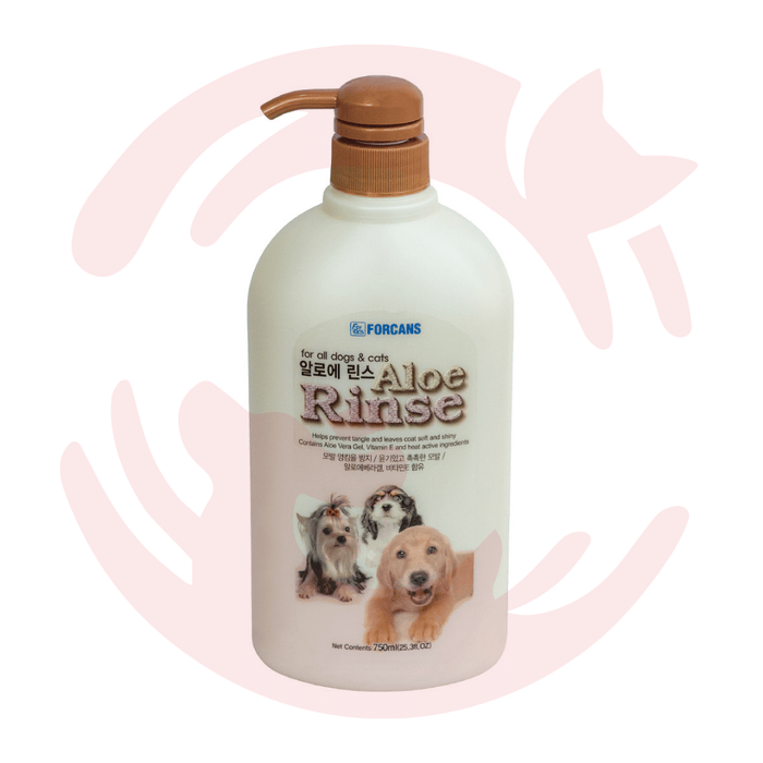 Forcans (Forbis) Conditioner For Dogs - Aloe Rinse Conditioner (750ml)