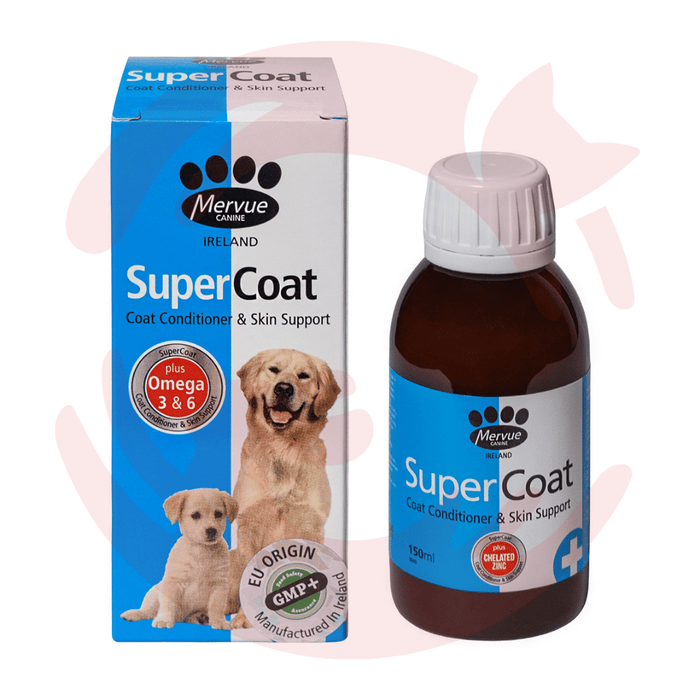 Mervue Supplements for Dogs - SuperCoat Liquid (150ml)