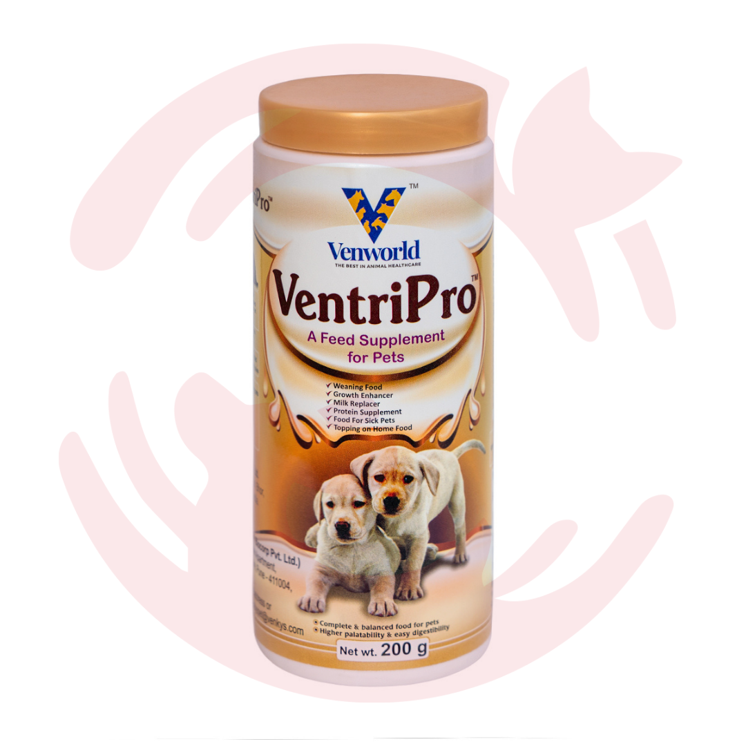 Venkys / Venworld Feed Supplement for Dogs - Ventripro Puppies 200g
