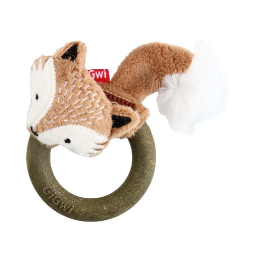 GiGwi Cat Toys - Catch & Scratch Eco Line with Silvervine Ring - Fox