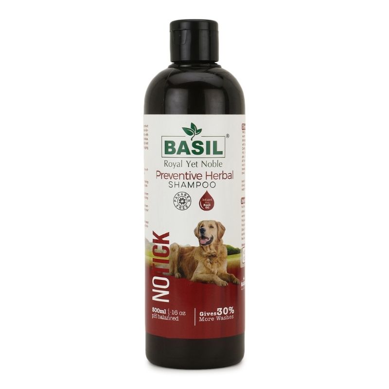 Basil No Tick Shampoo for Dogs