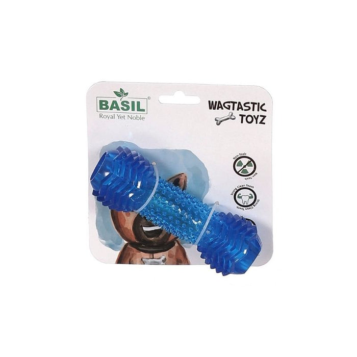 Basil Dog Toys - Dumbbell with Hollow Center for Treats