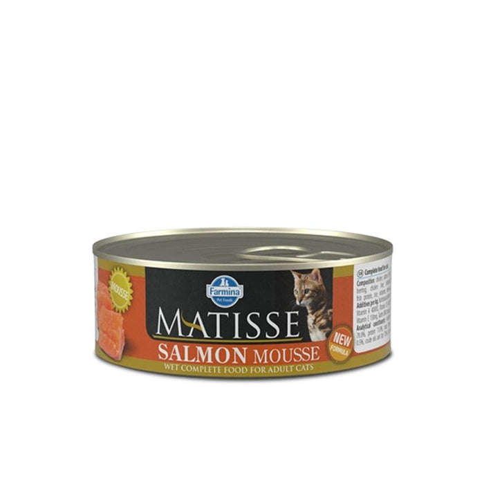 Farmina Wet Food - Matisse Cat Mousse Salmon (12 pcs x 85g)