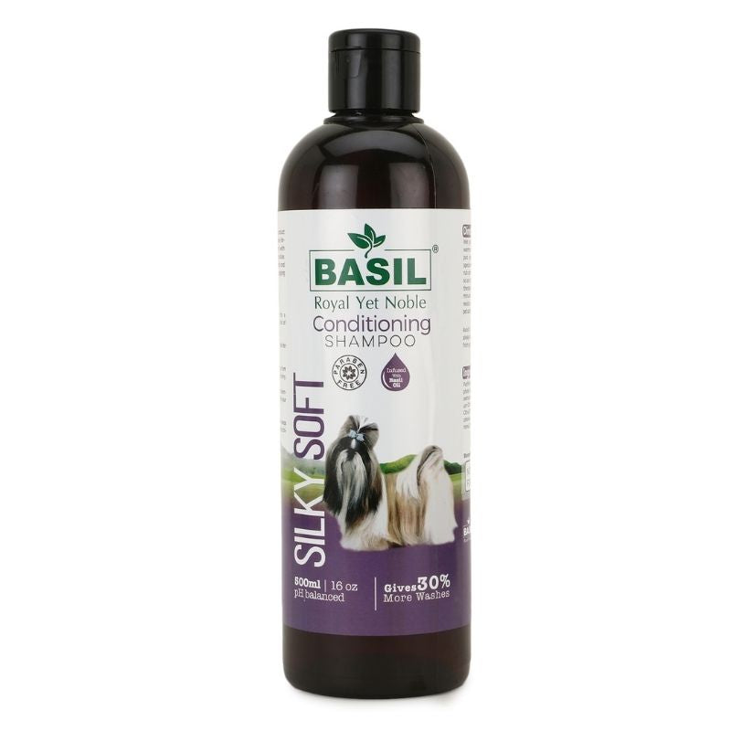 Basil Silky Soft Shampoo for Dogs and Cats