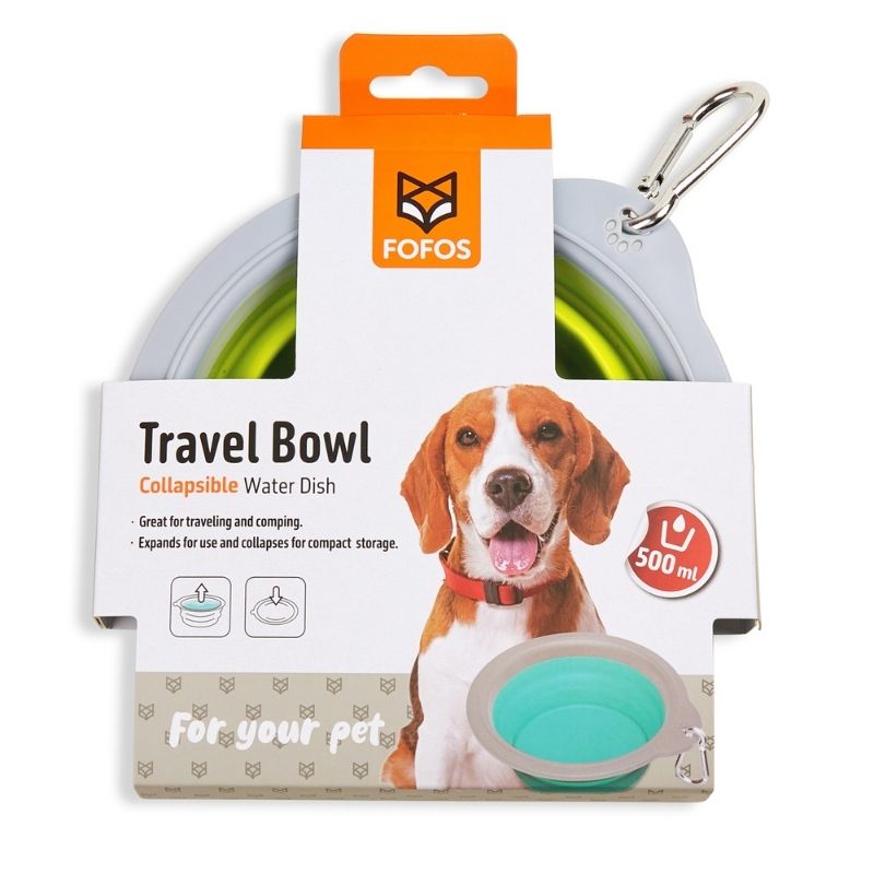 FOFOS Collapsible Travel Bowl (500ml)