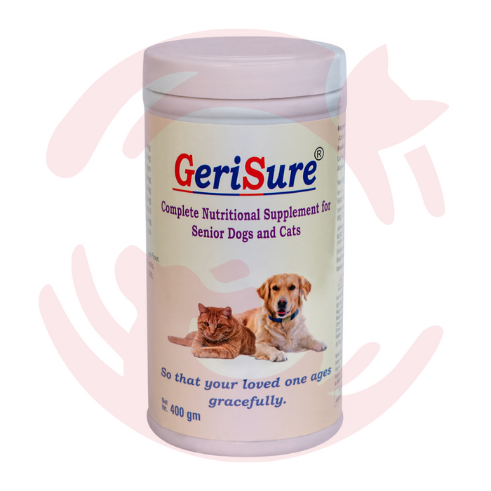 Areion Vet Nutritional Supplement for Senior Cats & Dogs - Gerisure