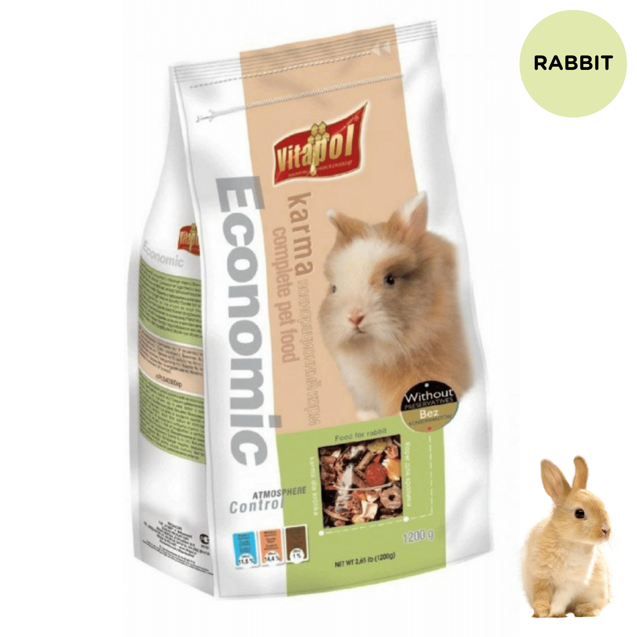 Vitapol Economic Food for Rabbits (1.2kg)
