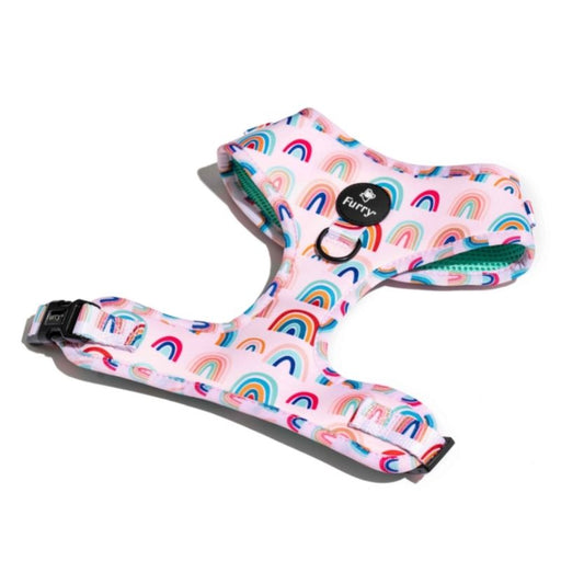 Furry&Co No Pull Harness for Dogs - Raining Rainbows