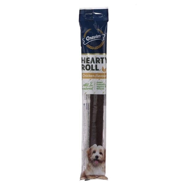 Gnawlers Dog Treats - Hearty Roll (Chicken Flavor)