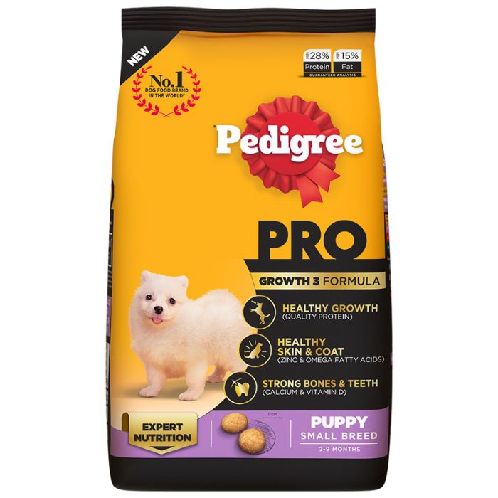 Pedigree PRO Dry Dog Food - Puppy Small Breed (2-9 months)