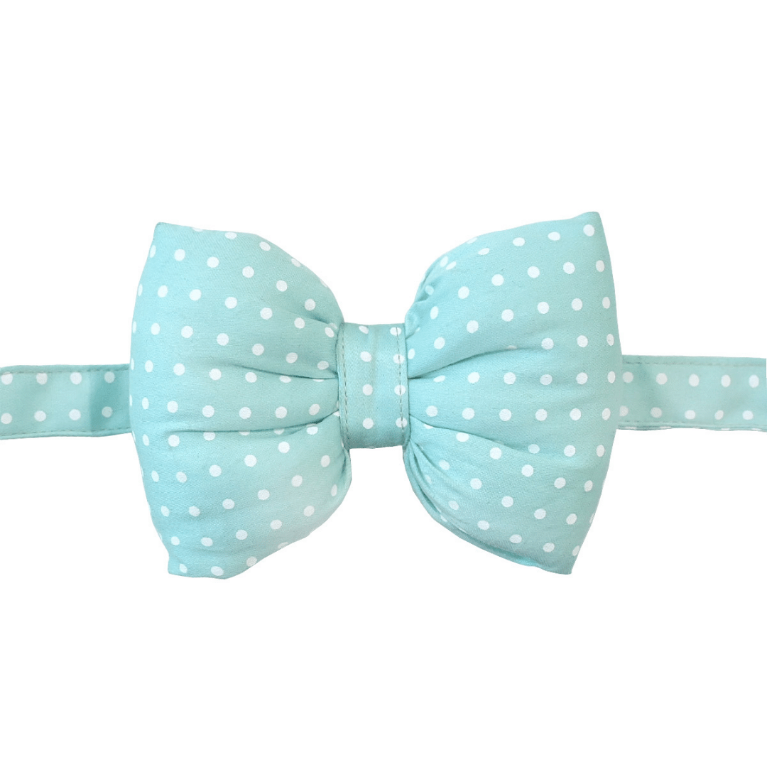 Mutt Of Course Dog Bow Tie - Icy Blue