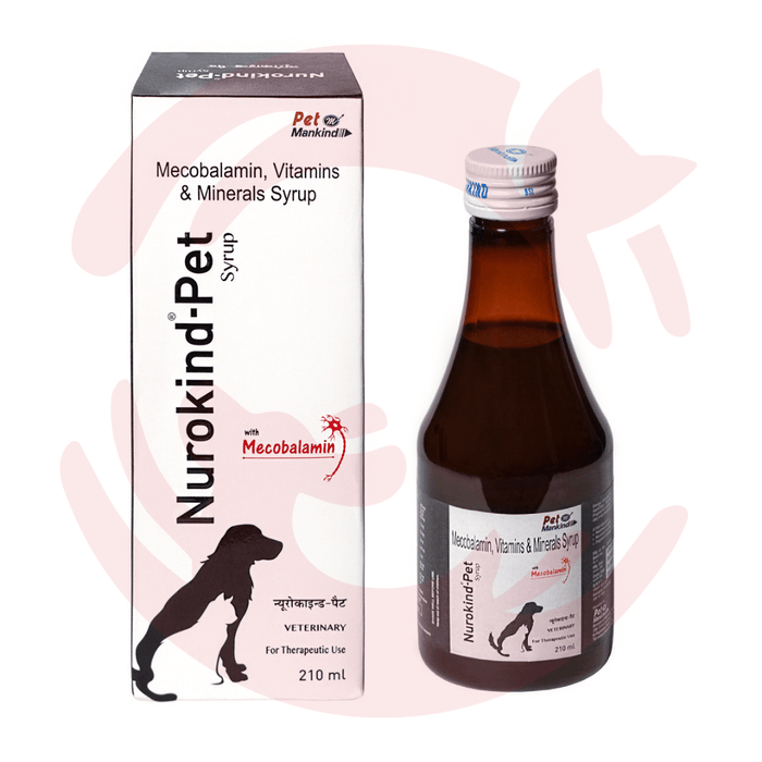 Mankind Supplement For Dogs & Cats - Nurokind Pet Syrup Syrup (210 ml)