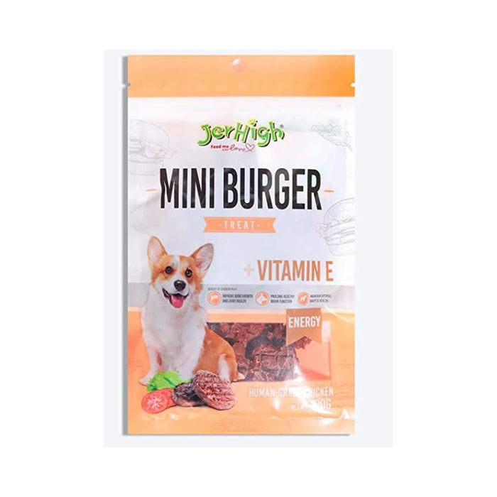 JerHigh Dog Treats - Mini Burger (100g)