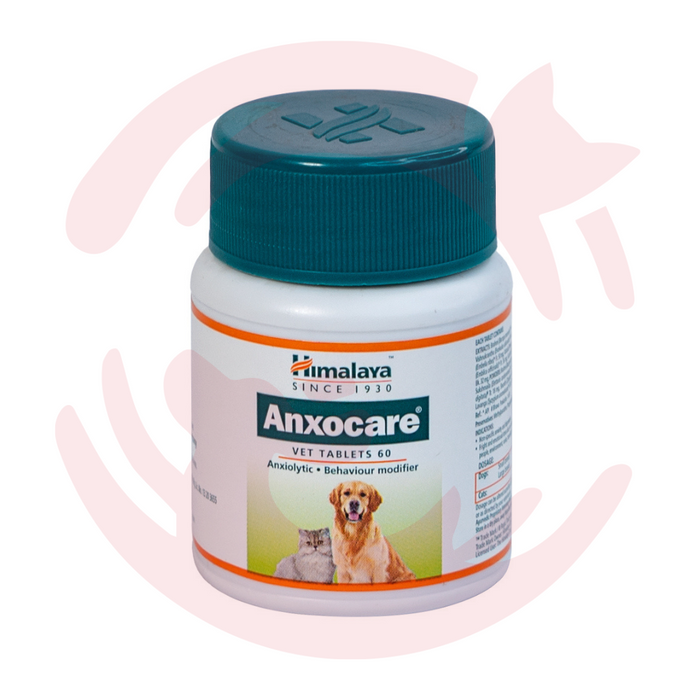 Himalaya Supplement for Dogs & Cats - Anxocare Vet Tablets (60 tabs)