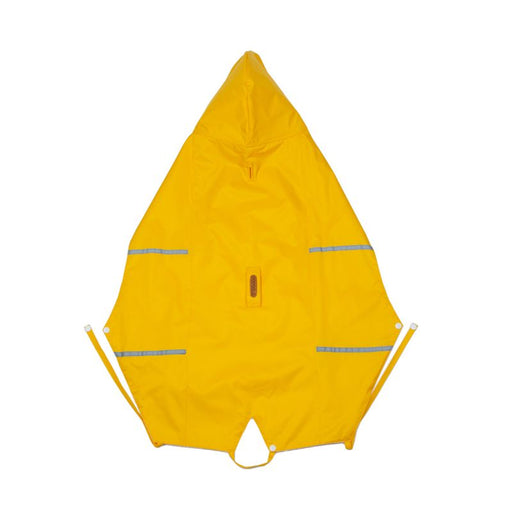 PetWale Raincoats with Reflective Strips for Dogs - Yellow