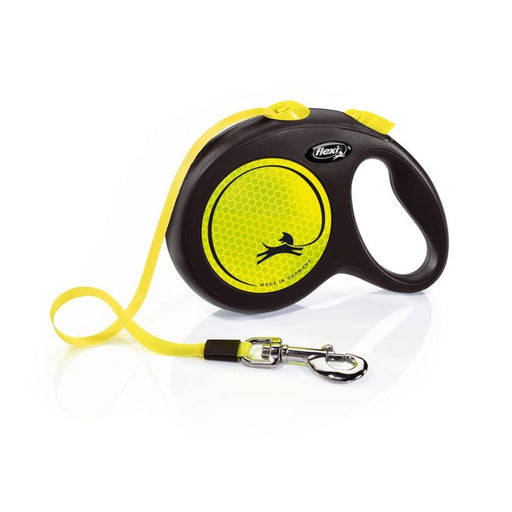Flexi Retractable Leashes for Dogs - New Neon Tape