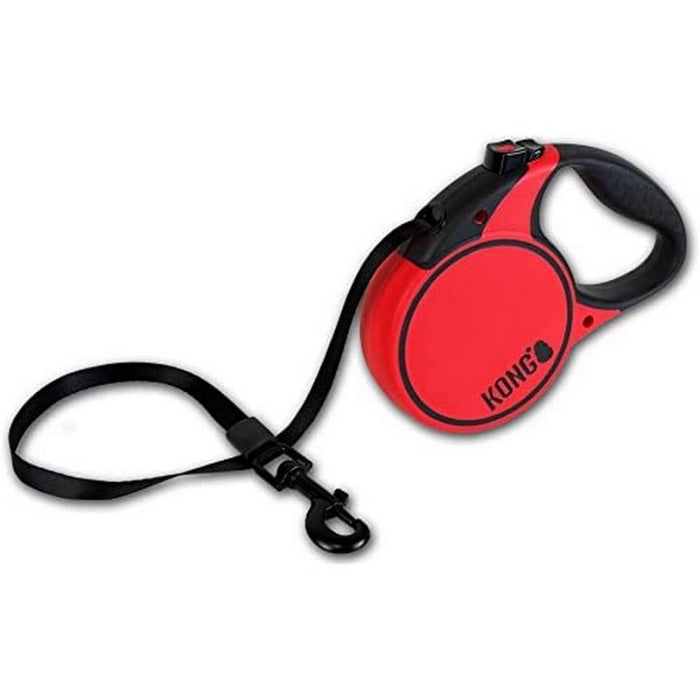 Kong Retractable Leash for Dogs - Terrain Red