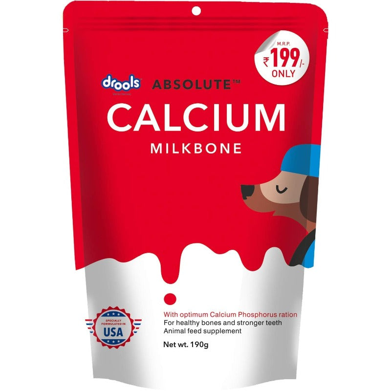 Drools Dog Treats - Absolute Calcium Bone (190g)