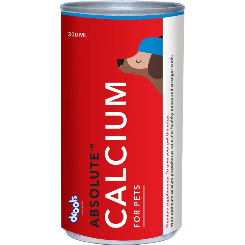 Drools Absolute Calcium Syrup for Dogs (300ml)