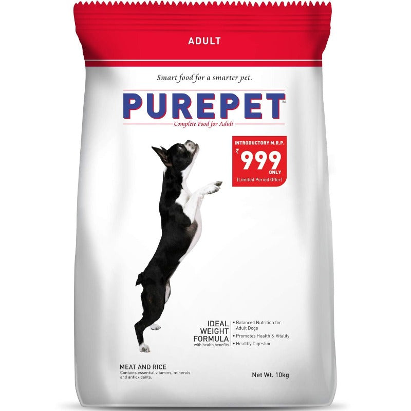 Purepet Dry Dog Food - Meat and Rice