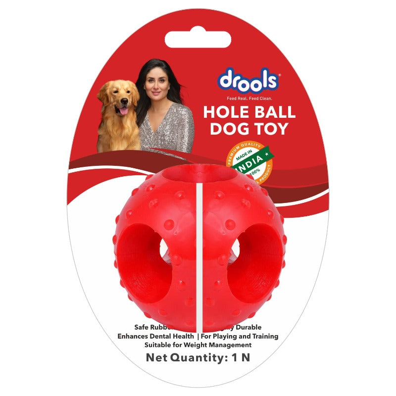 Drools Dog Toys - Hole Ball (7.6cm)