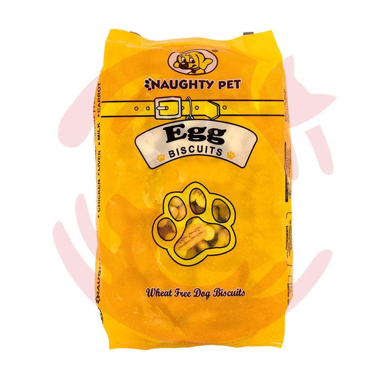 Naughty Pet Dog Treats - Egg Biscuit (650g)