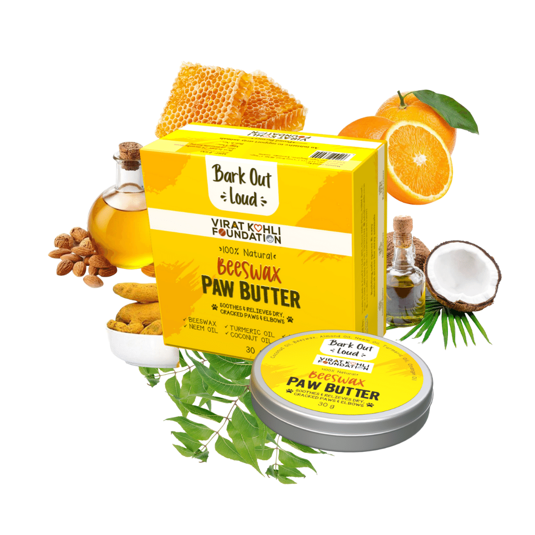Bark Out Loud By Vivaldis Natural Beeswax Paw Butter For Dogs & Cats
