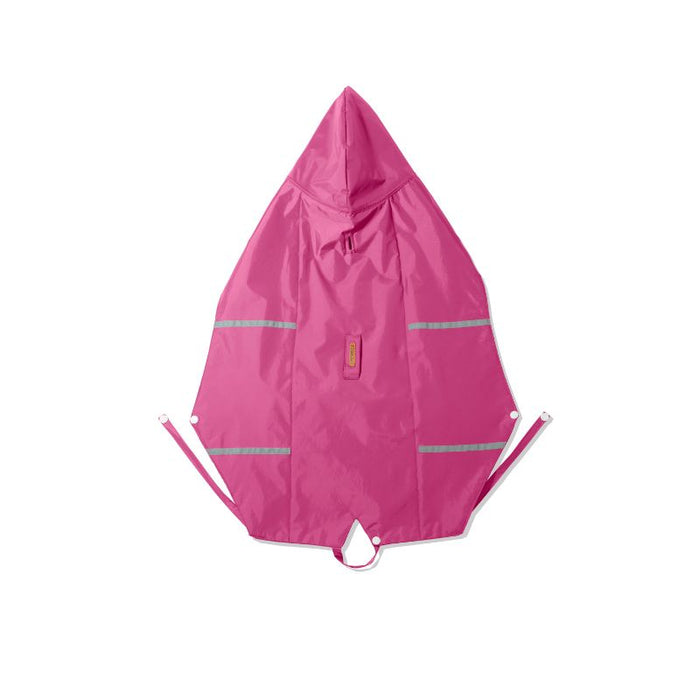 PetWale Raincoats with Reflective Strips for Dogs - Pink