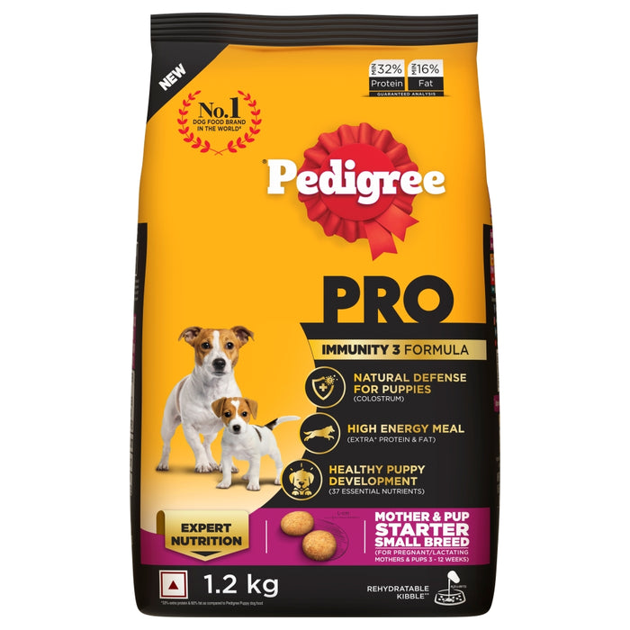 Pedigree PRO Dry Dog Food - Lactating/Pregnant Mother & Pup (3-12 Weeks) Small Breed