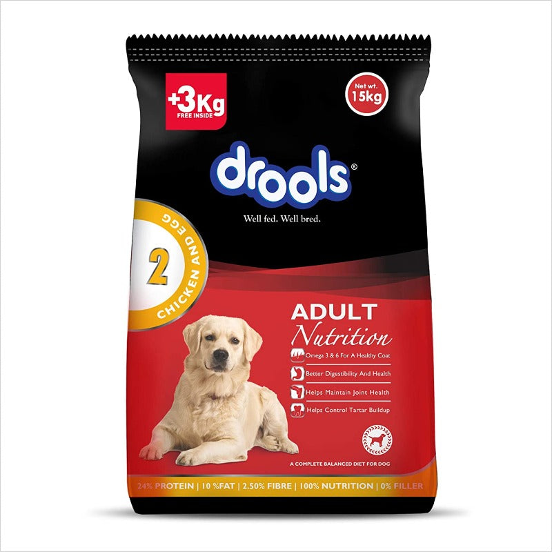 Drools Dry Dog Food - Chicken and Egg