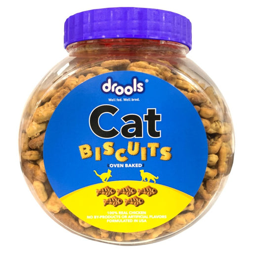 Drools Cat Treats - Real Chicken Biscuits (400g)