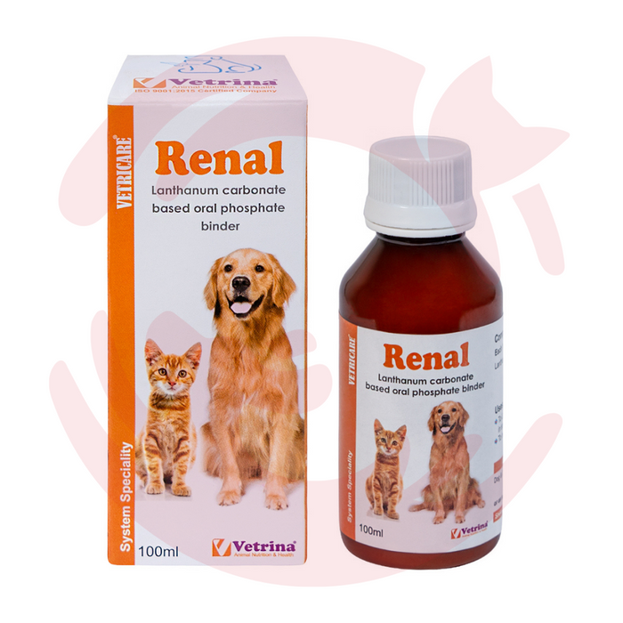 Vetrina Supplements for Cats & Dogs - Vetricare Renal Care (100ml)