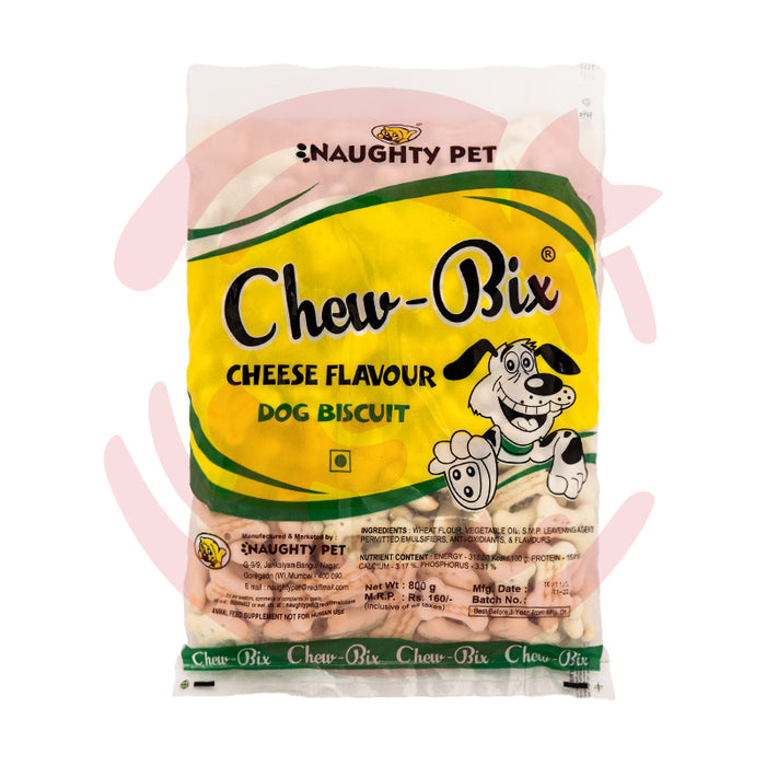 Naughty Pet Dog Treats - Chew Bix Vegetarian (800g)