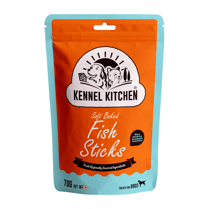Kennel Kitchen Dog Treats - Soft Baked Fish Sticks
