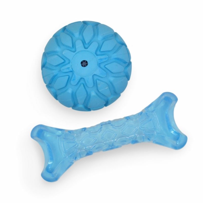 FOFOS Dog Toys for Puppies - Milk Bone and Ball