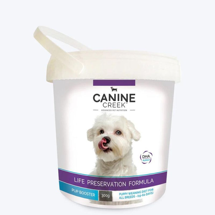 Canine Creek Pup Booster - Puppy Weaning Diet for All Breeds (300g)