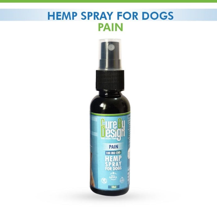 Cure By Design Hemp Spray for Dogs -  Pain (50ml)