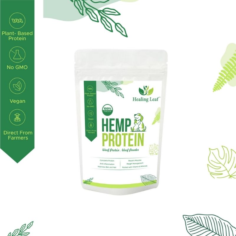 Healing Leaf Hemp Protein for Cats and Dogs (100g)