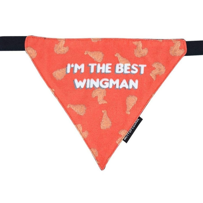Mutt Of Course Dog Bandana - I'm The Best Wingman