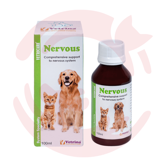 Vetrina Supplements for Cats & Dogs - Vetricare Nervous Syrup (100ml)