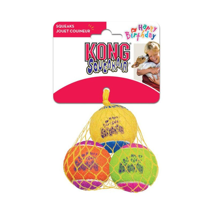 Kong Dog Toys - QueakAir Birthday Balls (Medium)