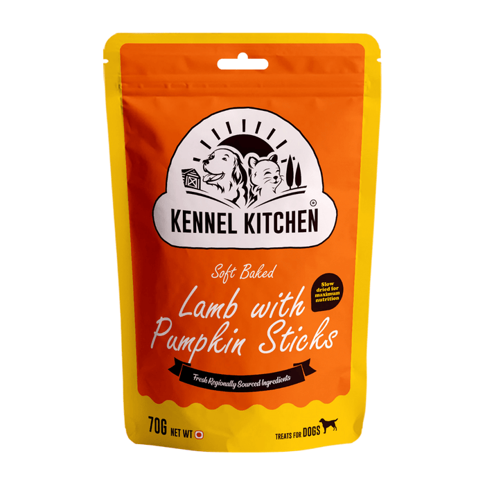 Kennel Kitchen Dog Treats - Soft Lamb with Pumpkin Sticks