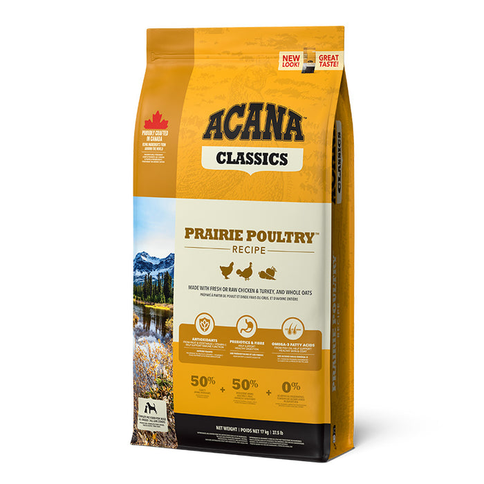 Acana Classics Dry Dog Food - Prairie Poultry