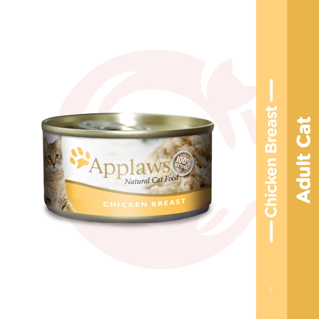 Applaws Wet Cat Food - Chicken Breast (70g x 12 Cans)