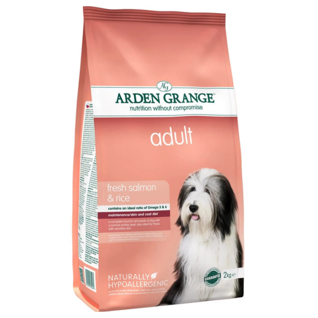 Arden Grange Adult Dry Dog Food (All Breeds) - Fresh Salmon & Rice