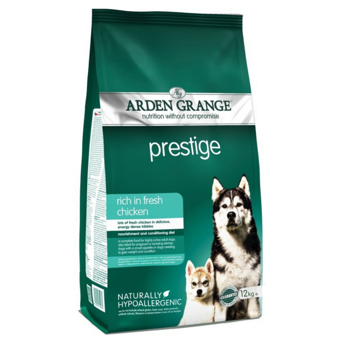 Arden Grange Adult Prestige Dry Dog Food (All Breeds) - Rich in Fresh Chicken