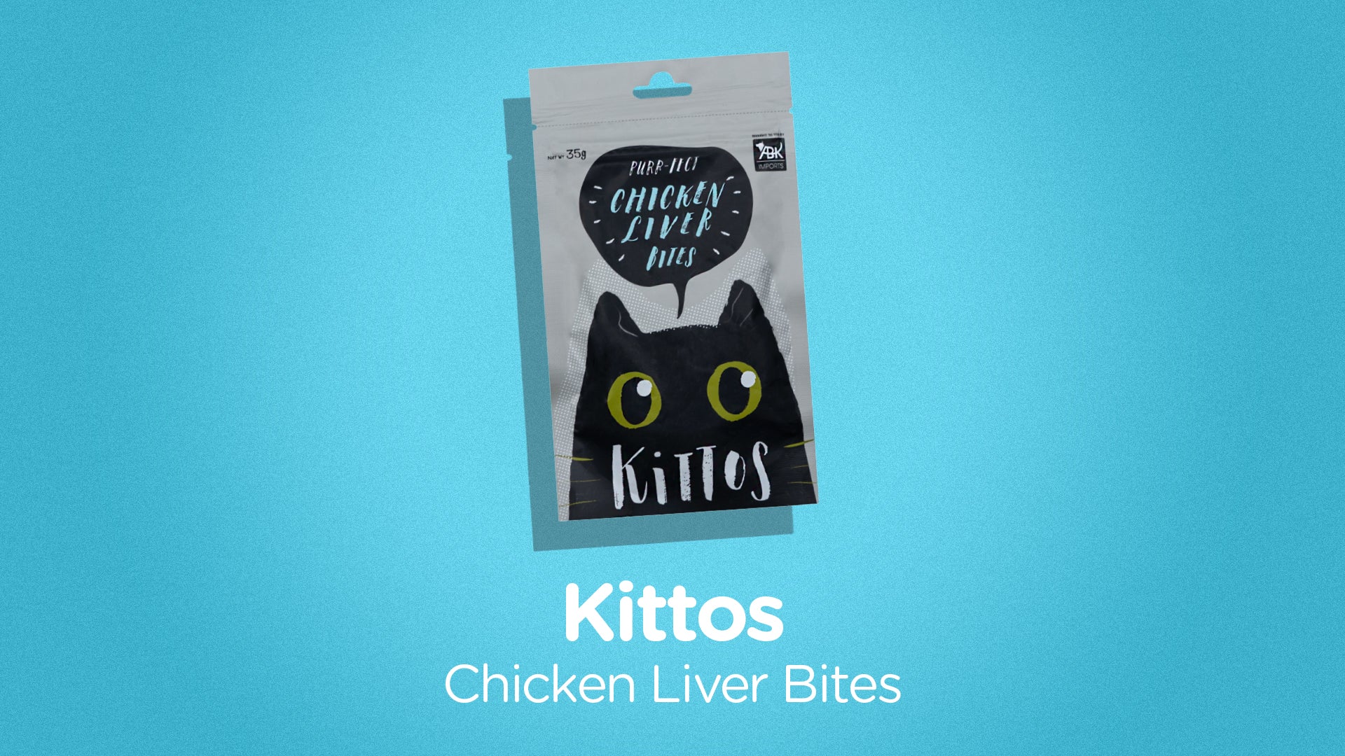 Kittos Cat Treat - Chicken Liver Bites (35g)